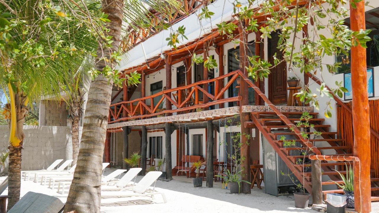 Ferienwohnung Choby'S House Holbox Exterior foto
