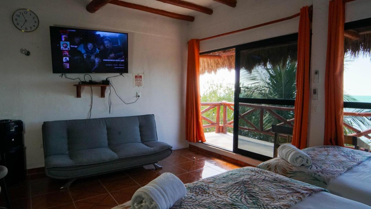 Ferienwohnung Choby'S House Holbox Exterior foto