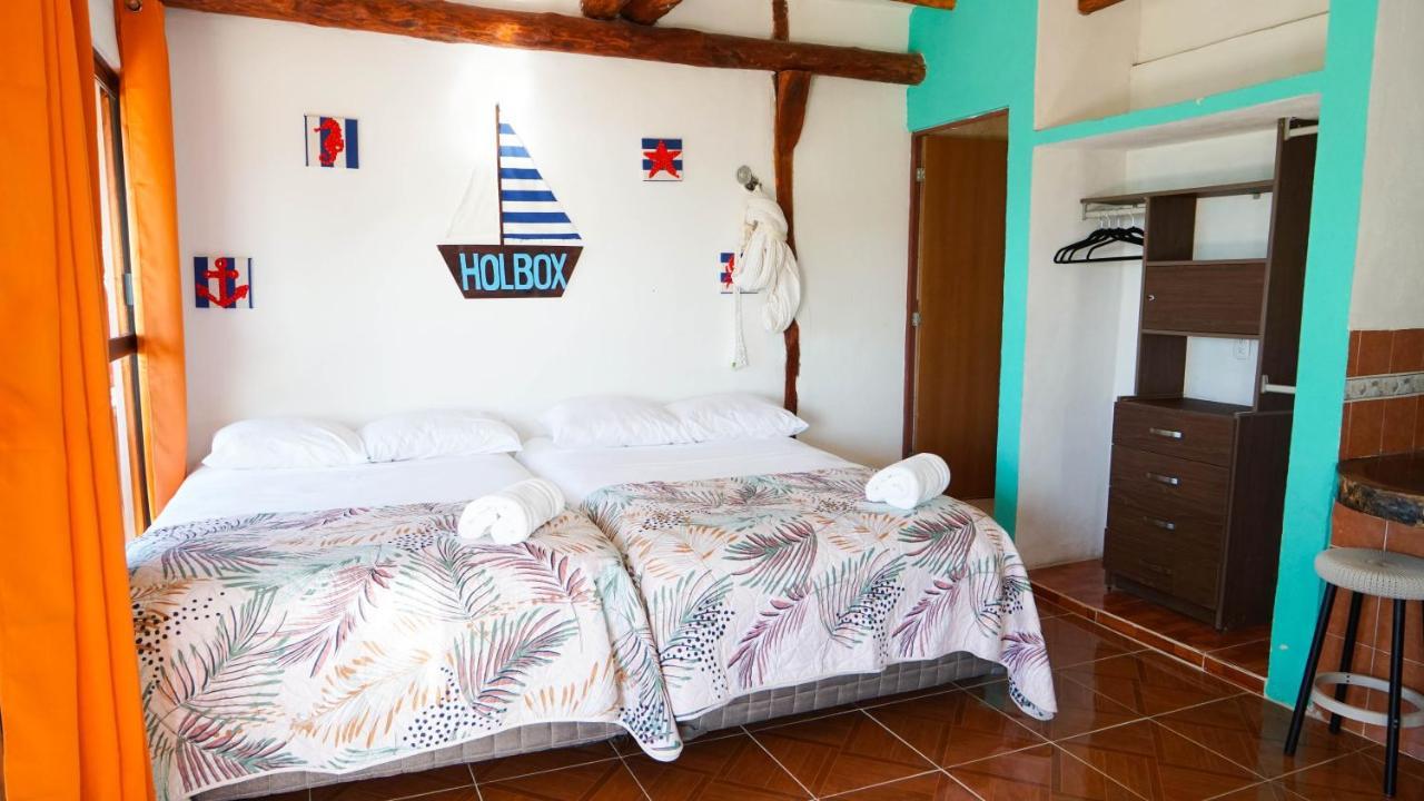 Ferienwohnung Choby'S House Holbox Exterior foto