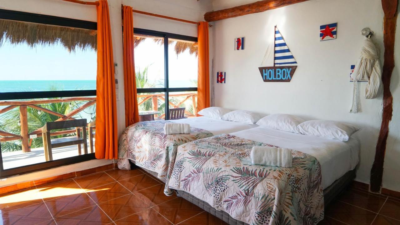 Ferienwohnung Choby'S House Holbox Exterior foto